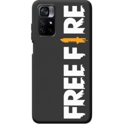 Чехол BoxFace для Xiaomi Redmi Note 11 5G/Note 11s 5G/Poco M4 Pro 5G Free Fire White Logo