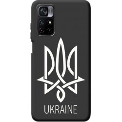 Чехол BoxFace для Xiaomi Redmi Note 11 5G/Note 11s 5G/Poco M4 Pro 5G Трезуб монограмма Ukraine