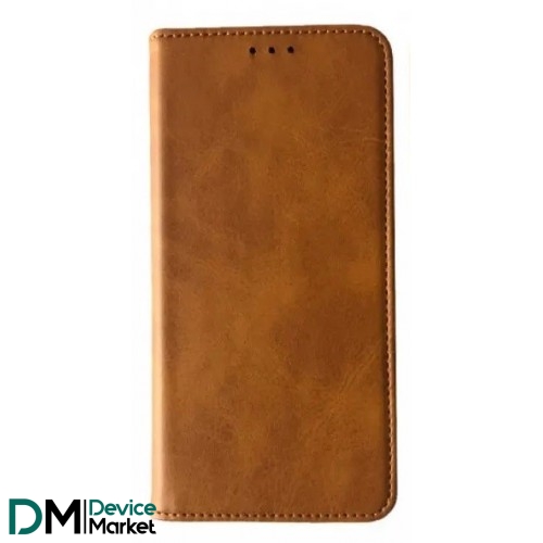 Чехол-книжка Black TPU Magnet для Xiaomi Redmi Note 11 Pro+ 5G Brown