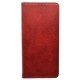 Чохол-книжка Leather Fold для Xiaomi Redmi 10C/Poco C40 Wine Red - Фото 1