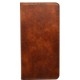 Чехол-книжка Leather Fold для Xiaomi Redmi 10C/Poco C40 Brown