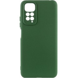 Чехол Silicone Cover Lakshmi Full Camera для Xiaomi Redmi Note 11/Note 11s Dark Green