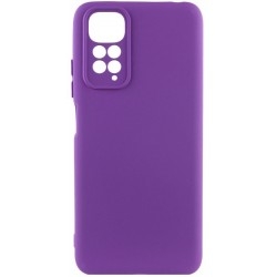 Silicone Cover Lakshmi Full Camera для Xiaomi Redmi Note 11/Note 11s Purple