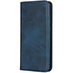 Чехол-книжка Leather Fold для Xiaomi Redmi Note 11/Note 11s Dark Blue