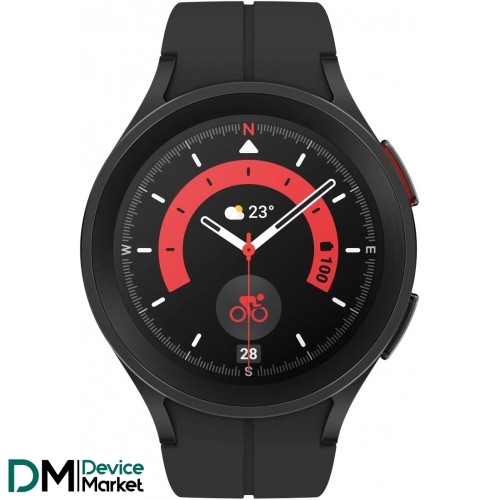Смарт-часы Samsung Galaxy Watch 5 Pro 45mm R920 Black (SM-R920NZKASEK) UA