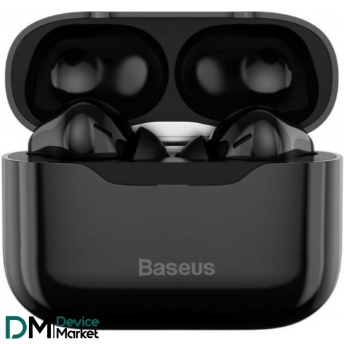 Bluetooth-гарнитура Baseus Simu S1 ANC TWS Black (NGS1-01)
