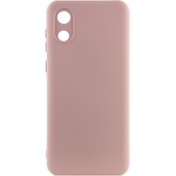 Чохол Silicone Cover Lakshmi Full Camera для Samsung A032 A03 Core Pink Sand