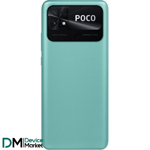 Смартфон Xiaomi Poco C40 3/32GB Coral Green Global UA