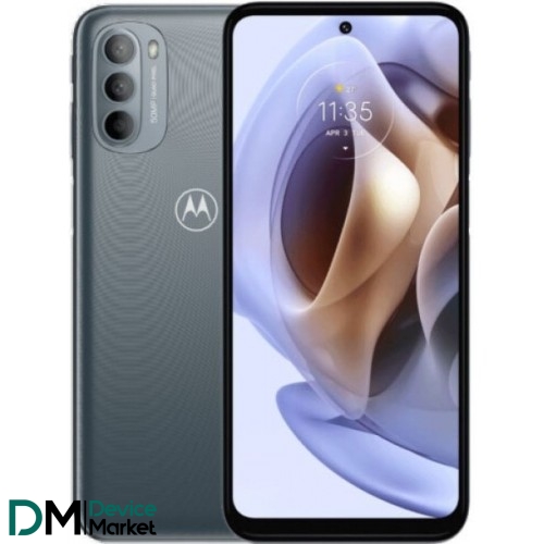 Смартфон Motorola Moto G31 4/64GB NFC Mineral Grey Global UA