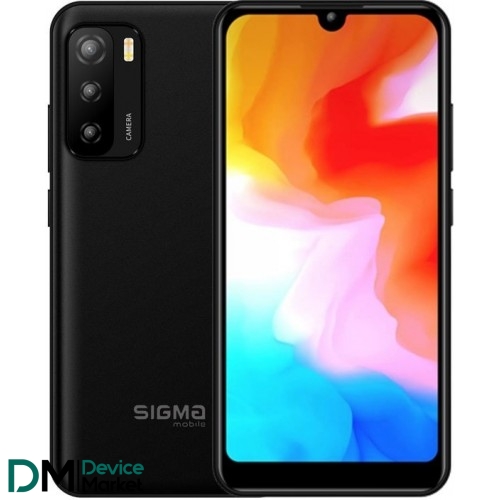 Смартфон Sigma mobile X-style S3502 2/16GB Black UA