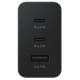 Сетевое зарядное устройство Samsung Trio 65W 2Type-C+USB Black (EP-T6530NBEGRU) - Фото 3