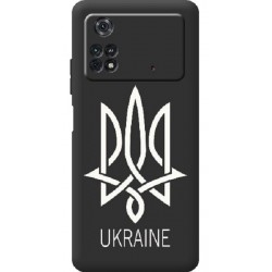 Чохол BoxFace для Xiaomi Poco M4 Pro 4G Тризуб монограма Ukraine