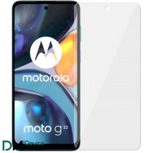 Защитная гидрогелевая пленка DM для Motorola G22 Глянцевая