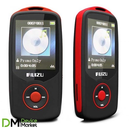 MP3 Ruizu X06 8GB Red