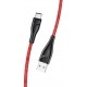 Кабель Usams U41 Braided USB to Type-C 2A 2m Red
