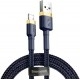 Кабель Baseus Cafule USB to Lightning 1.5A 2m Dark Blue/Gold - Фото 1