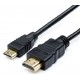 Кабель Atcom HDMI - mini-HDMI (M/M) 1m Black (6153)