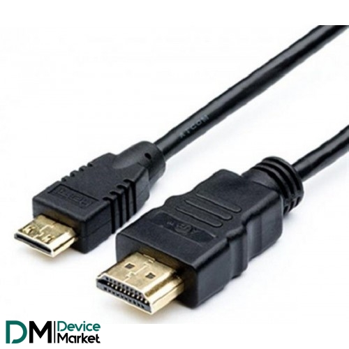Кабель Atcom HDMI-miniHDMI 1м Black (6153)