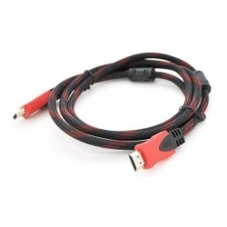 Кабель Merlion HDMI-HDMI, 1.5м Black/Red (YT-HDMI(M)/(M)NY/RD-1.5m/00951)