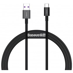 Кабель Baseus Superior USB to Type-C PD 66W 2m Black (CATYS-A01)