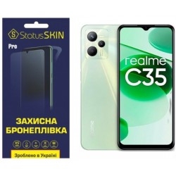 Поліуретанова плівка StatusSKIN Pro для Realme C35 Матова
