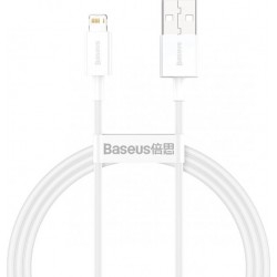 Кабель Baseus Superior USB to Lightning 2.4A 1m White (CALYS-A02)