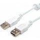 Кабель Atcom USB 2.0 AM/AM 1.8 м White (16614) - Фото 1