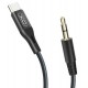 AUX кабель XO NBR155B Type-C to 3.5mm Black