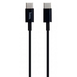 USB кабель Type-C to Type-C Hoco X23 Skilled Black