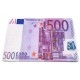 Коврик для мышки 500 евро (20х28х0.2 см) - Фото 1