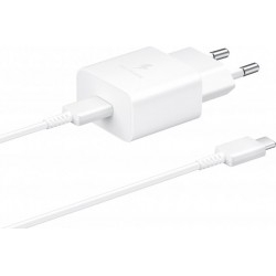 МЗП Samsung Power Adapter 15W Type-C + cable Type-C White (EP-T1510XWEGRU)