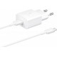 Сетевое зарядное устройство Samsung Power Adapter 15W Type-C + cable Type-C White (EP-T1510XWEGEU) - Фото 1