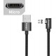 Кабель Essager 2 in 1 USB to Micro magnetic 2.4A 1m Black - Фото 2