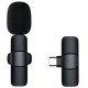 Мікрофон Wireless Lavalier Portable Type-C Black - Фото 1