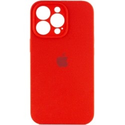 Silicone Case Full Camera для iPhone 14 Pro Max Red