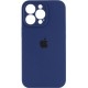 Чехол Silicone Case Full Camera для iPhone 14 Pro Max Deep Navy - Фото 1
