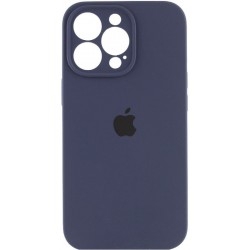 Silicone Case Full Camera для iPhone 14 Pro Max Midnight Blue