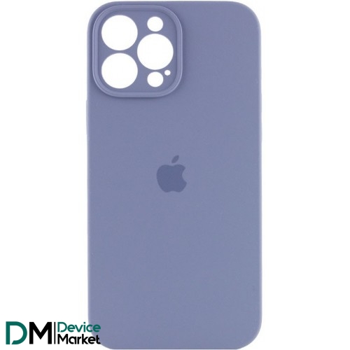 Silicone Case Full Camera для iPhone 14 Pro Lavender Gray
