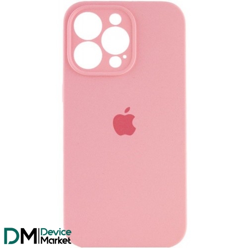Silicone Case Full Camera для iPhone 13 Pro Max Light Pink