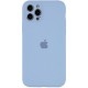 Silicone Case Full Camera для iPhone 13 Pro Max Lilac Blue