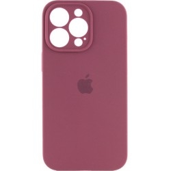 Silicone Case Full Camera для iPhone 13 Pro Max Plum