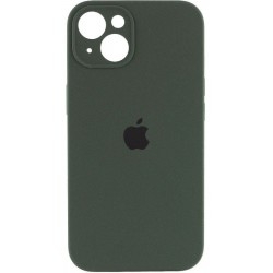 Silicone Case Full Camera для iPhone 14 Cyprus Green