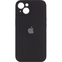 Чехол Silicone Case Full Camera для iPhone 14 Black