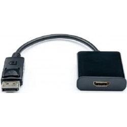 Перехідник Atcom DisplayPort(M)-HDMI(F) 10см (16852)