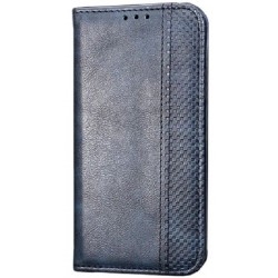 Чехол-книжка Leather Case для Xiaomi Redmi K50 Gaming/Poco F4 GT Blue