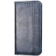 Чехол-книжка Leather Case для Xiaomi Redmi K50 Gaming/Poco F4 GT Blue