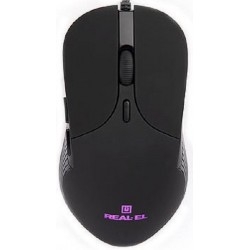 Мышка REAL-EL RM-295 USB Black (EL123200031)