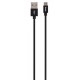 Кабель Hoco X35 Premium USB to Micro 0.25m Black - Фото 1
