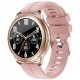 Смарт-часы Globex Smart Watch Aero Gold/Pink - Фото 1