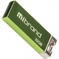 Флеш пам'ять Mibrand Chameleon 32GB USB 2.0 Light Green (MI2.0/CH32U6LG)
